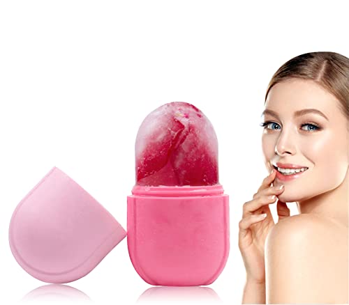 Ice Roller For Face, Beauty Care Tool Acne kit Roller Suitable For Face Eyes and Neck Shrink Pores Reduce Acne Moisturize The Skin and Enhance The Natural Luster of The Skin(pink)