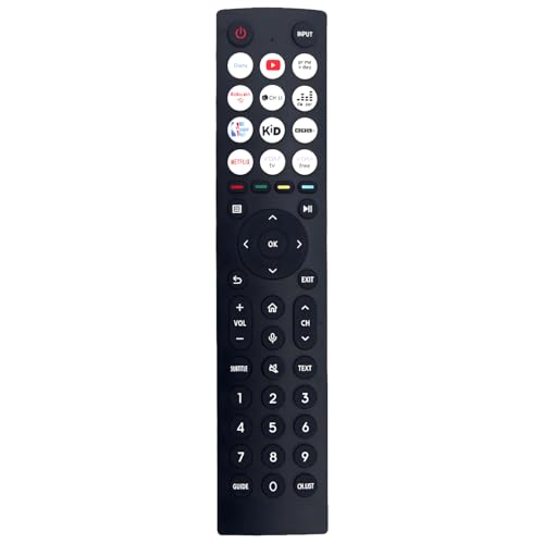 ERF3D86H Infrarot Ersatz Fernbedienung für Hisense Smart TV 55U8HQ 65U7HQ 55A85H 75U8HQ 65U8HQ 55U8HQ T313161 48A85H 65A9H 55U7HQ 65A85H