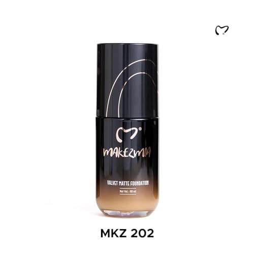 Image of MAKEZMIA VELVET MATT FOUNDATION 60Ml (MKZ 202)