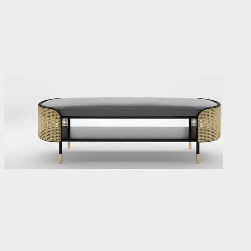 GKOKG Ottomans Household Shoe-Changing Stool, Entrance Shoe-Wearing Bench, Modern Minimalist