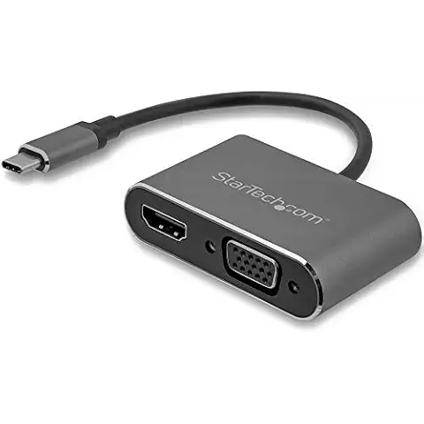 Adaptador USB-C a VGA y HDMI 4K 30Hz Cover