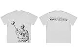 Avenged Sevenfold Unisex's Standard Official Merch Skeleton Short Sleeve Shirt White