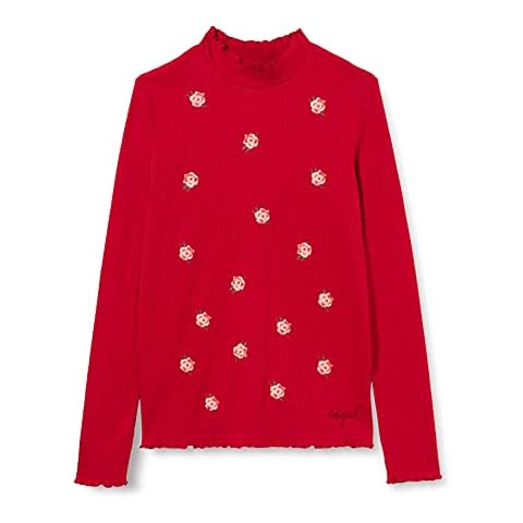 Desigual TS_ada Camiseta, Rojo, 7-8 Años para Niñas Cover