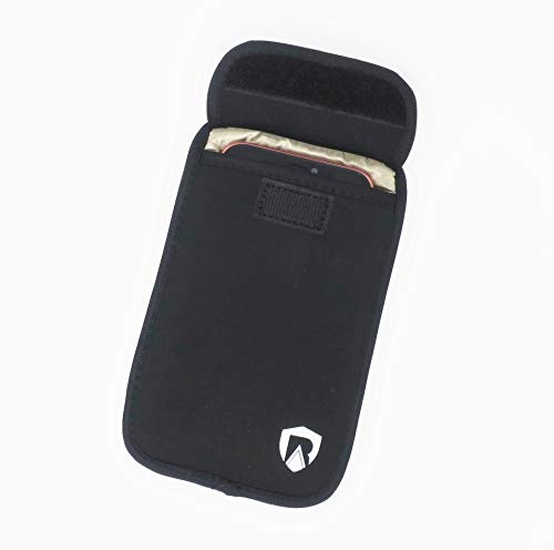 RadiArmor Anti-Radiation Cell Phone Sleeve - EMF Blocking Pouch That Fits Most Cell