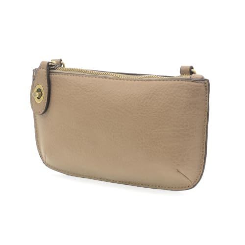 Image of Joy Susan Women's Fashion Purse Mini Crossbody Wristlet Clutch Handbag - Mushroom
