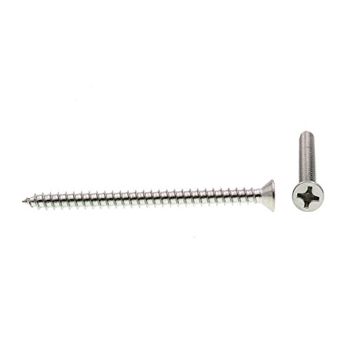 Tornillo de chapa Phillips de acero inoxidable para unión de metal 3