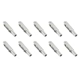 10PCS M3 Thread Self-Locking Metal Clevis Quick Link Steel Clevis for Fix Wing RC Airplane Helicopter Model Toy Replacement Parts