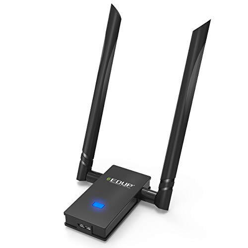 EDUP WiFi Adapter 1300Mbps USB 3.0 High Gain Wireless Adapter 802.11AC Dual B