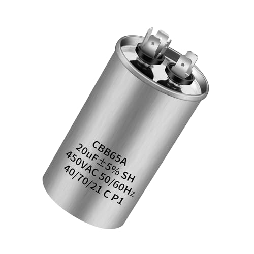 CBB65 450V AC 20uf 50/60HZ Condensador de arranque exterior,Condensador de compresor,Condensador de aire acondicionado,Condensador de aire acondicionado