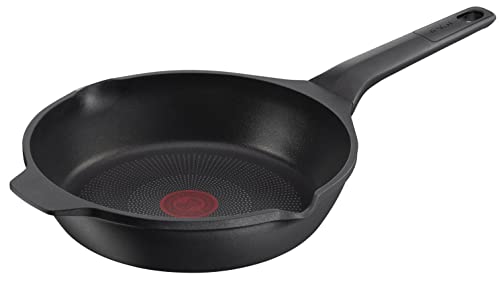 Tefal Aroma On Poêle en fonte d'aluminium 20 cm revêtement titane antiadhésif et thermosport adapté à tous les types de cuisines, base épaisse adaptée à l'induction