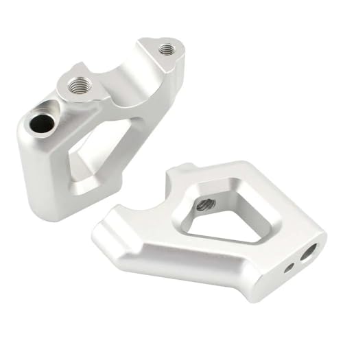 Abrazadera Elevadora de Manillar Tiger 800 900 Accesorios Moto Soporte Aluminio Cromado 2012-2020 5
