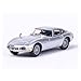 NHDTM Kit Jouets Voitures Métal Robuste 1/87 pour Toyota 2000GT Voiture Vintage Argent Simulation Alliage Monobloc Modèle De Voiture À Collectionner Cadeau Merveilleux Cadeau Vacances