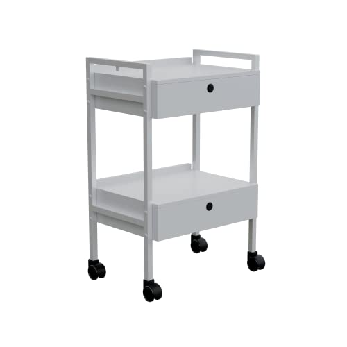 Locking Drawers Beauty Treatment Trolley - Usa-1019 - White #TOP8