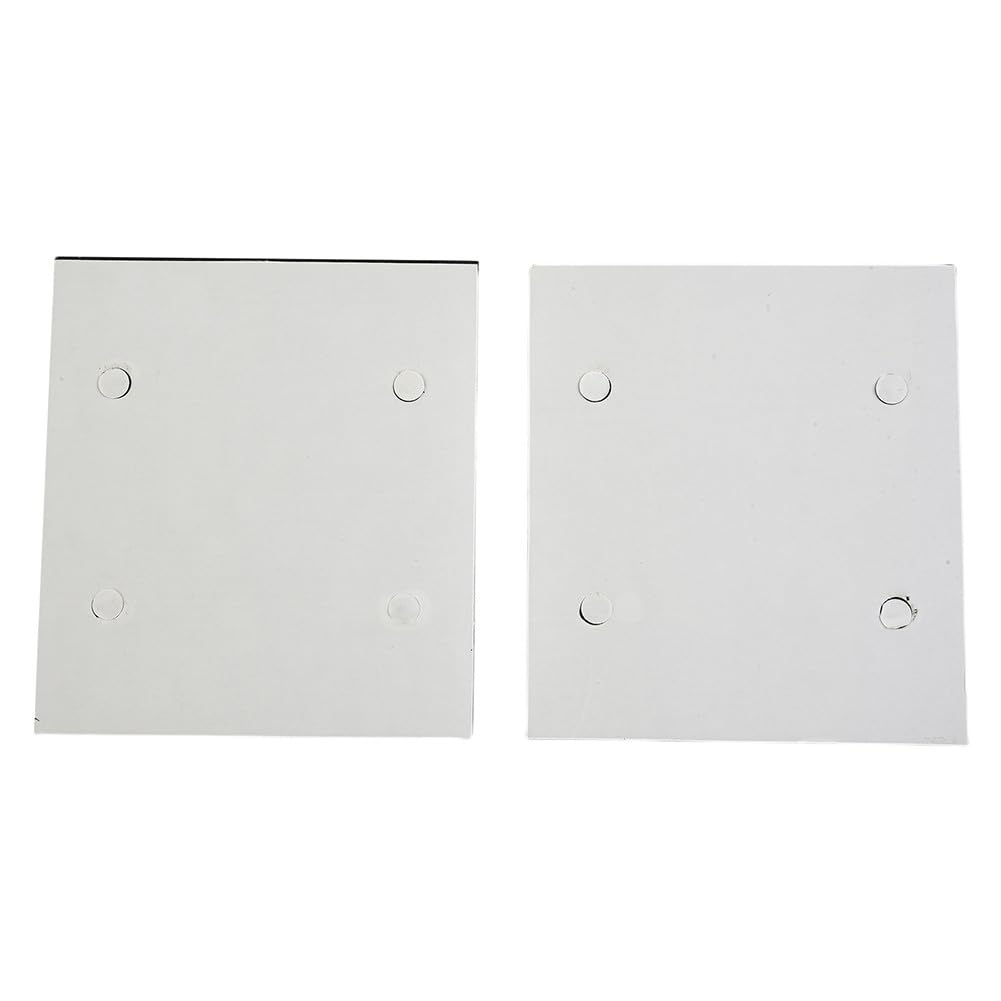 Confezione da 2 cuscinetti di ricambio in schiuma per levigatrice 4510, design a 4 fori, compatibile con fogli di carta vetrata standard e autonomi, 11