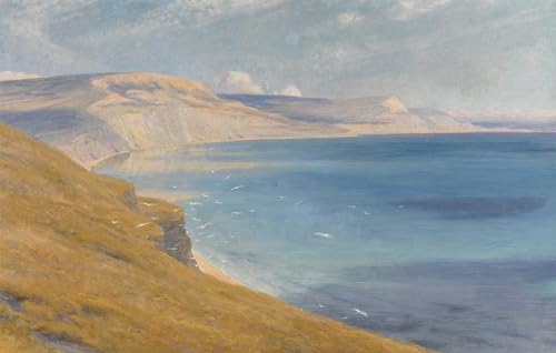 Tableaux mural sur toile Sea and Sunshine de Frank Dicksee pour déco de chambre 60x90cm