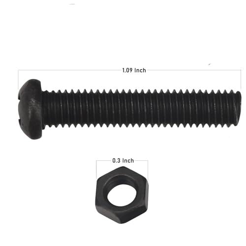 Image of 2-Pack 0455403 Screw w /Jam Nut Throttle Stop, Replaces 0451788, Compatible with Polaris Sportsman 90 /110, Outlaw 50 /90 /110, Predator 50 Vehicle