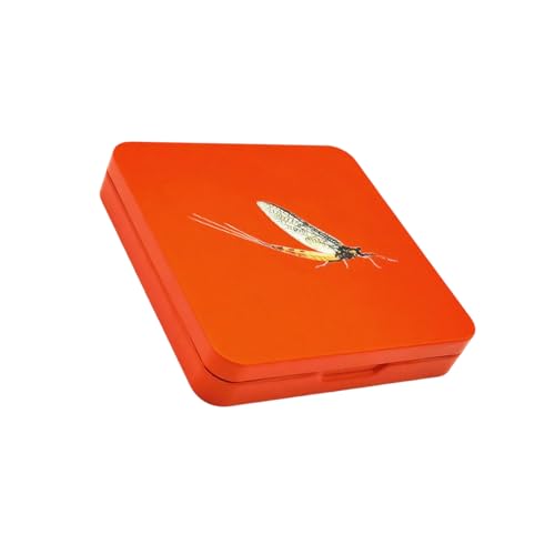 Metal Fly Fishing Hook Planner Case 16 Slot Box for Outdoor Fishing Addons Angler's Metal Hook Planner