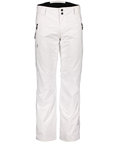Obermeyer Calça masculina processada, branca, 2GG