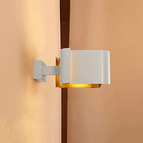 Lampe murale postmoderne en fer forgé avec finitions minimalistes noires - 4