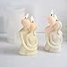 Girl Body Resin Couple Candle Mold - 3D Silicone Mold for Clay & Resin Casting - Craft Supplies