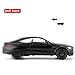 RMZ City 1:36 Benz C63 S AMG Car Model, Diecast Pull Back Model Toy Car, Doors Open, Collection Kids Toy for Aged 3 and up, Gift Black