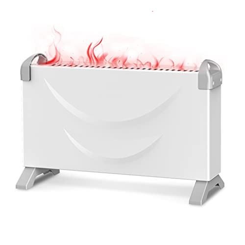 mellifuous W- Calefactor eléctrico convector, Convector con termostato Regulable, 3 Niveles de Temperatura, con regulador de Potencia para un bajo Consumo Cover