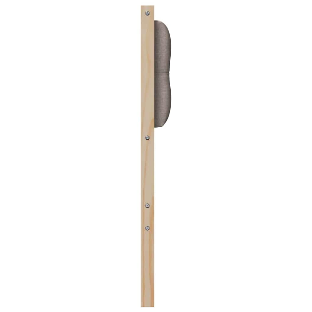 Testiera per Letto 160 cm in Legno Massello di Pino