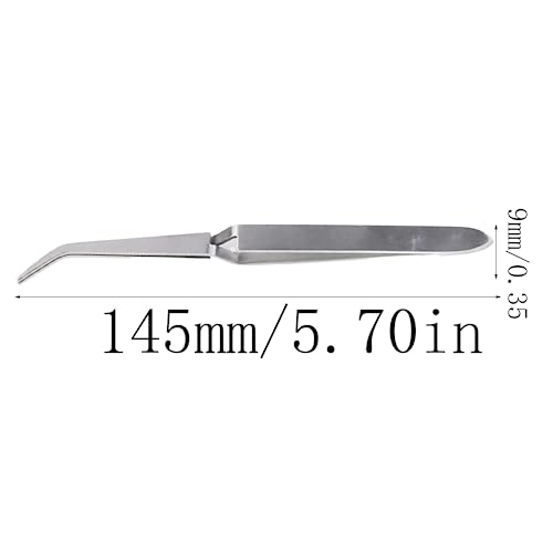 Lmyzcbzl Multifunktions-Nagelzange – Edelstahl-Pinzette für Nagelkunst und Verlängerungen