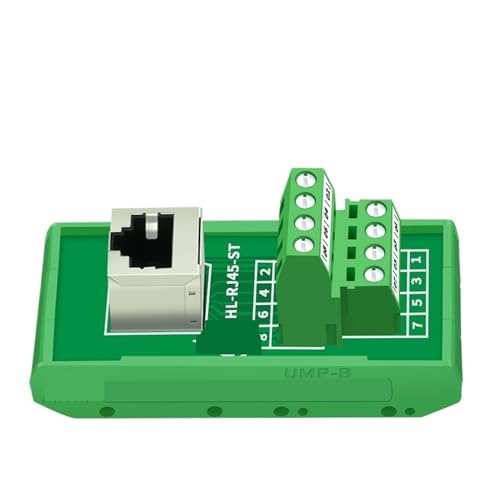 Divisor vertical RJ45 HL-RJ45-ST evita desconexiones en carril DIN con su sistema 48 V