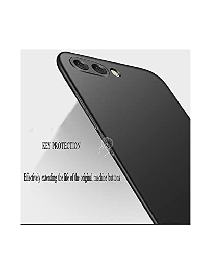Image of Mobile Back Cover Case for Honor View 10 (Silicone Case|CameraProtection|Black SC1510)