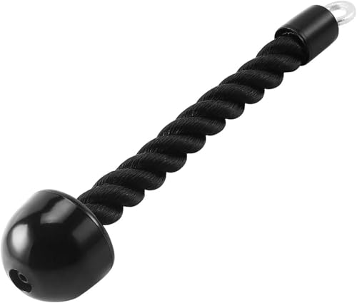 Machine de musculation : corde pour triceps robuste à prise simple pour bras