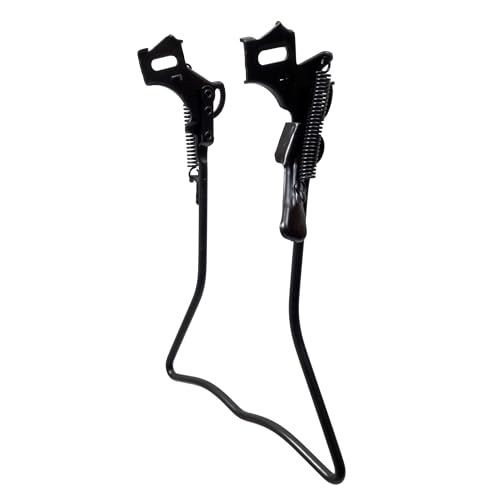 MARUHACHI LL27BL Dual Stand for General Use, 27-Inch, Black