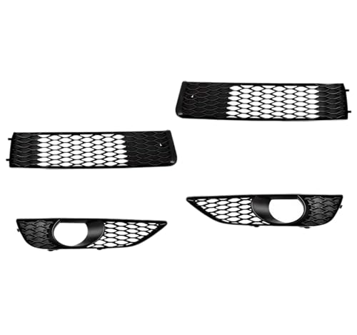 Grille calandre avant et cadres antibrouillard pour Q7 4L S-Line 2009-2015