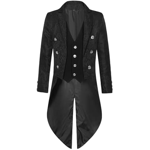 Allence Veste médiévale steampunk homme Cover