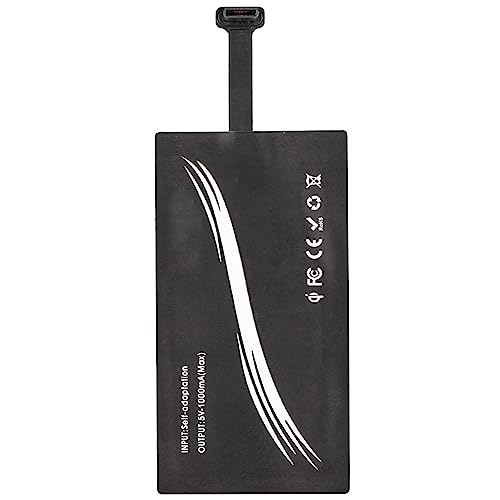 Wireless Charging Adapter, Wireless Charging Receiver Wireless Charging Adapter Type C 1000mA...