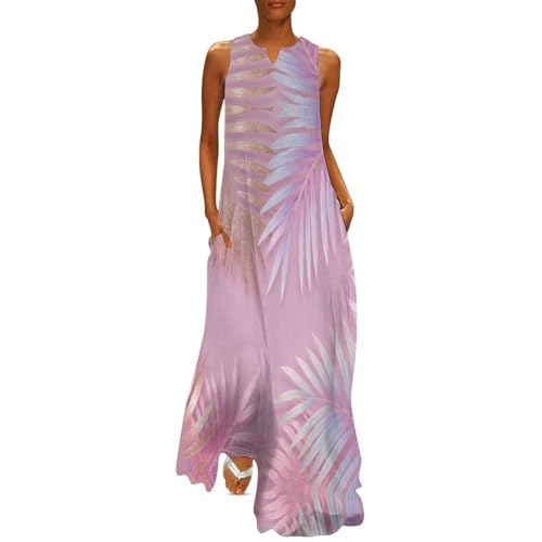 Robe femme col en V grande taille ample avec poches pour sublimer les formes