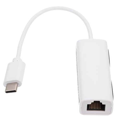 TEHAUX 1pc USB Ethernet for Compact Type Wired USB Network Converter Portable Design for Business and Home Use