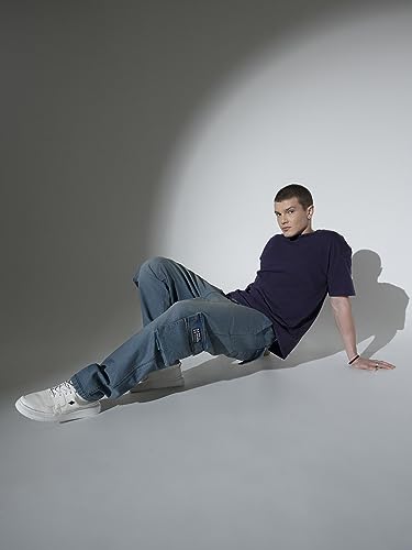 Image of Hubberholme Men's Loose Fit Cargo Jogger Jeans