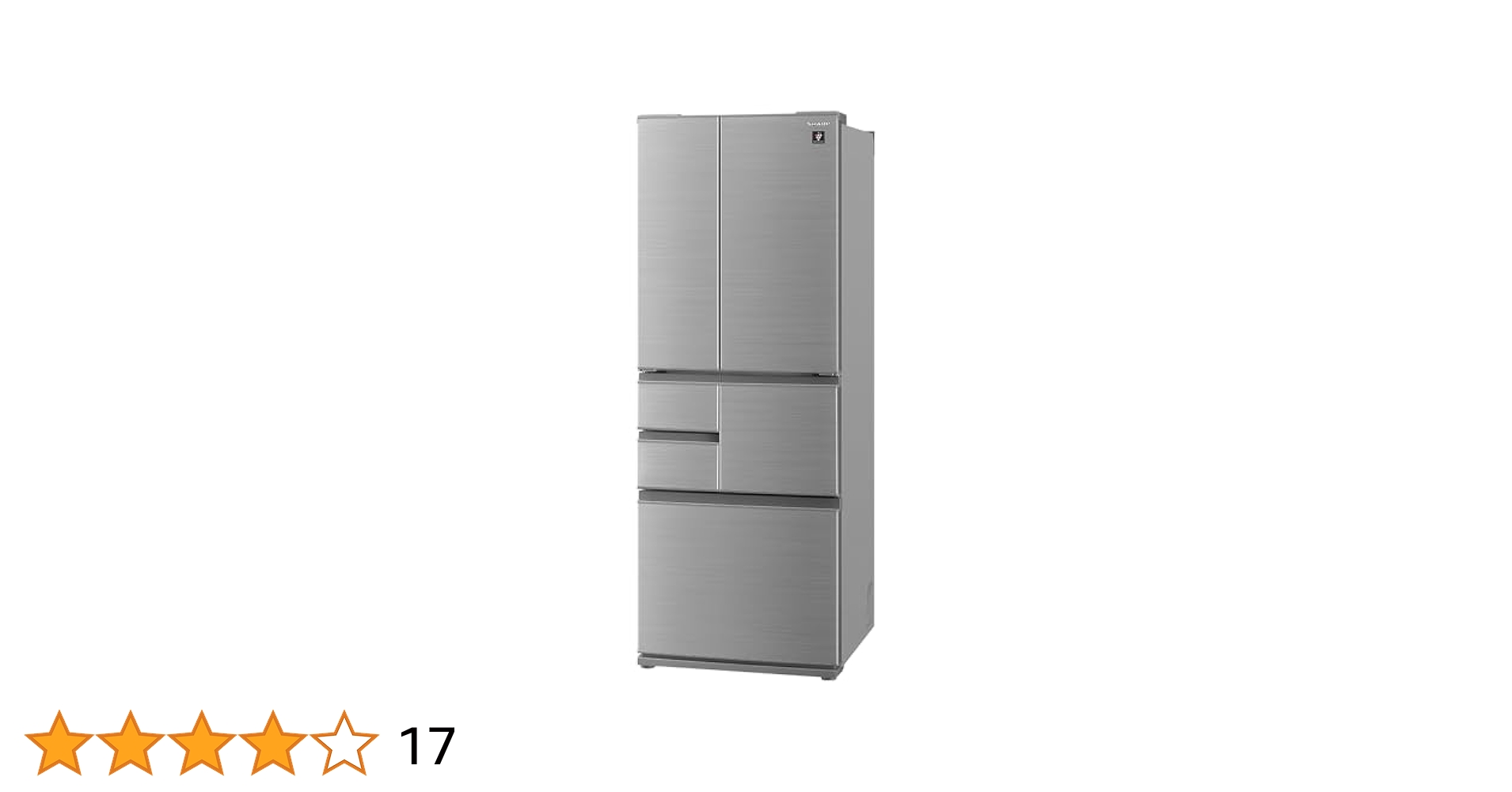 Amazon | シャープ 冷蔵庫 幅68.5cm 502L ピラーレスフレンチ