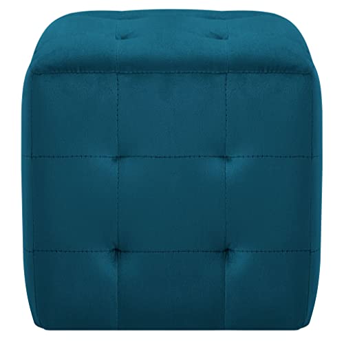 Table de chevet bleu velours 30cm petit espace moderne - 4