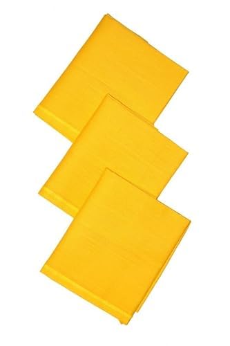 Handkerchiefs for Men || Plain White soft Cotton handkerchief for men || Cotton Rumal Machine Wash 22×22 Big SIze Hankies Square Absorbing Pocket Hankies