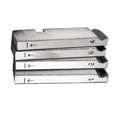 Uqezagpa Pipe Threader Set High Speed Dies for 1 2 Inch Pipe General Die Heads Tool Suitable for Various Pipe