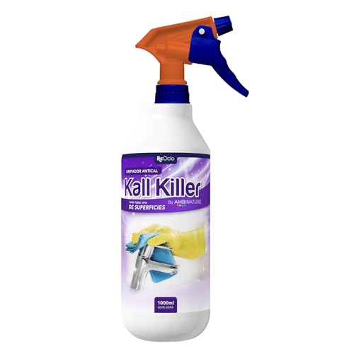 Spray Limpia Moho para paredes, juntas, azulejos, baldosas, baño, suelo, ducha y resto de superficies con humedad/fórmula anti moho quita mancha de humedades limpiador de juntas (Kall Killer)