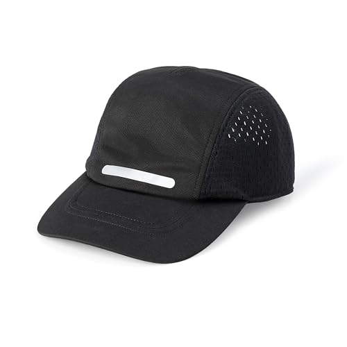 Amazon Essentials Womens Adjustable Moisture-Wicking Sports Mesh Baseball Cap Black One Size