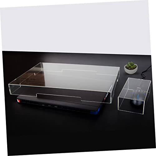 Fundas antipolvo para ratón: protector de acrílico transparente a prueba de arañazos 2