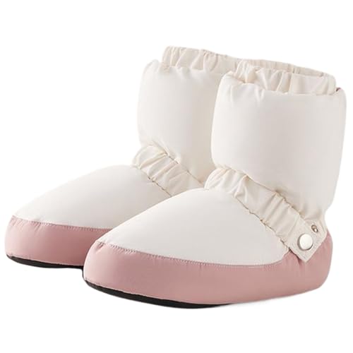 1 Pair Dance Booties, Waterproof & Windproof Dance Warm Up Booties, Soft Cozy Ballet Warm Up, Portable and Lightweight for Girls Women2