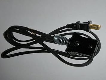 6ft Power Cord Replacement for Tatung Rice Cooker Model TAC-8H Models w/ 11/16" Spaced pins