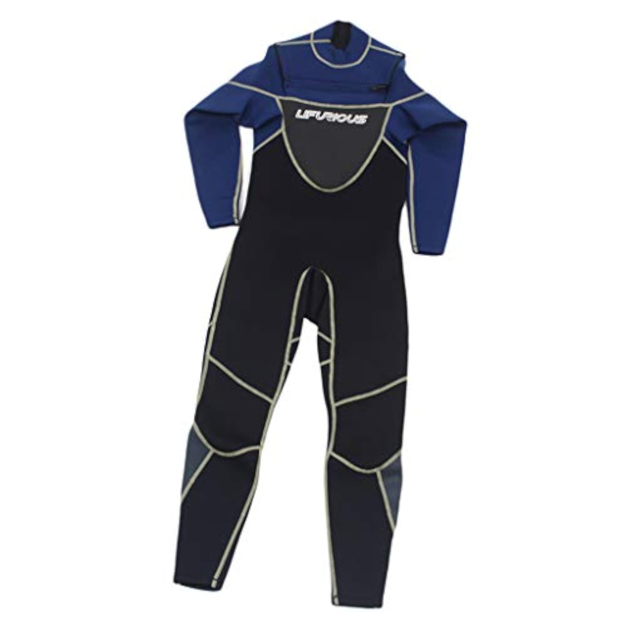 Men 3mm Diving Wetsuit One-Piece Long Sleeve Diving Suit