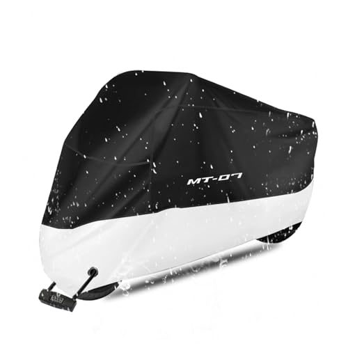 Housse de moto pour Yamaha MT-07 anti-neige imperméable pour abri extérieur