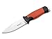Böker Plus 02BO014 Outdoorsman XL - Cuchillo fijo de acero 12C27 y goma en color naranja - 24,10 cm